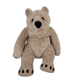 Cuddly Quarry Critters Buddy Bear Plush Stuffed Second Nature Retired 8" sitting